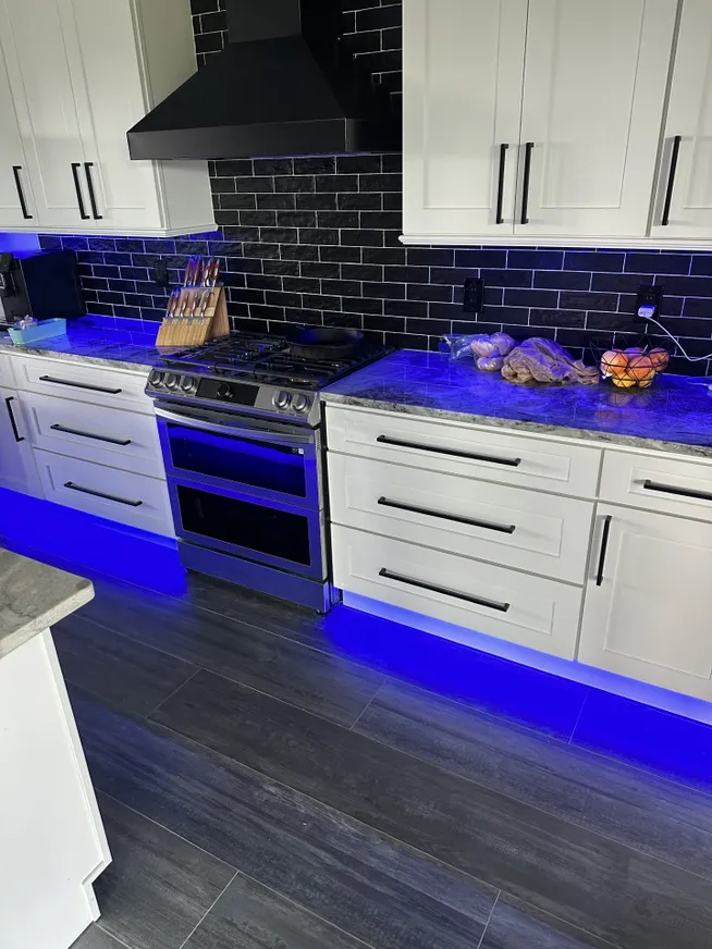 Modern lighting installation